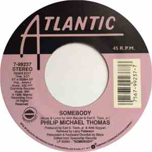 Philip Michael Thomas - Somebody album flac