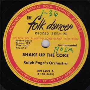 Ralph Page's Orchestra - Shake Up The Coke / Pipers Lass album flac