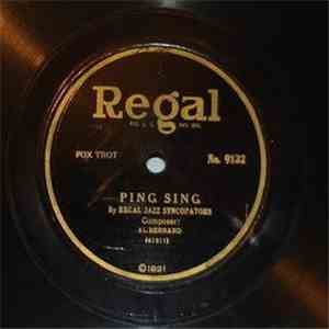 Regal Jazz Syncopators, Manhattan Specialty Orchestra - Ping Sing / Tuck Me To Sleep album flac