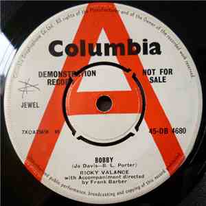 Ricky Valance - Bobby album flac