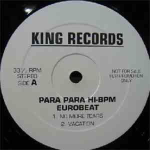 Various - Para Para Hi-BPM Eurobeat album flac