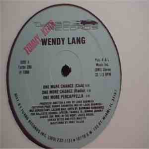 Wendy Lang - One More Chance album flac