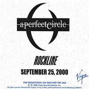 A Perfect Circle - Rockline September 25, 2000 album flac