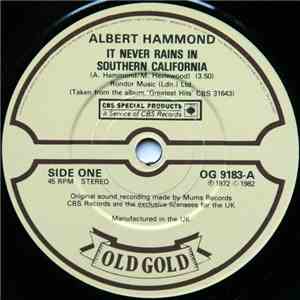 Albert Hammond - It Never Rains In Southern California / Free Electric Band album flac
