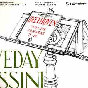 Beethoven, Alan Loveday, Leonard Cassini - Violin Sonatas 7 & 8 album flac