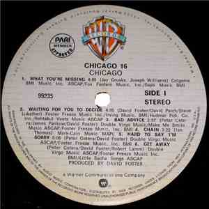 Chicago  - Chicago 16 album flac