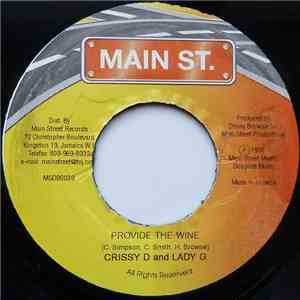 Crissy D & Lady G - Provide The Wine album flac