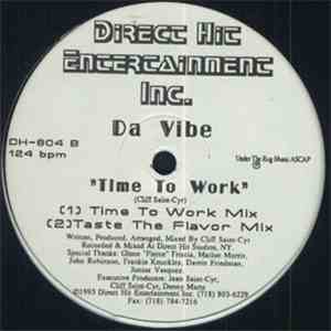 Da Vibe - Time To Work album flac