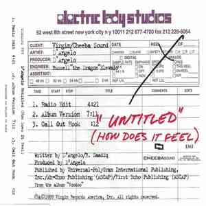 D'Angelo - Untitled (How Does It Feel) album flac