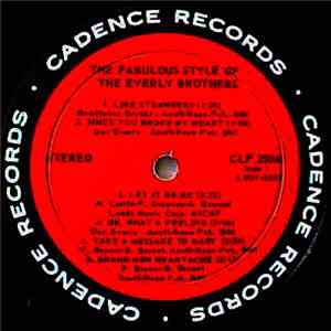 Everly Brothers - The Fabulous Style Of The Everly Brothers album flac