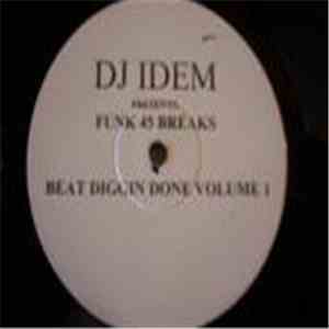 Idem - Beat Diggin Done Volume 1 album flac