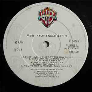 James Taylor - James Taylor's Greatest Hits album flac