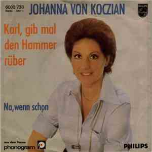 Johanna Von Koczian - Karl, Gib Mal Den Hammer Rüber album flac