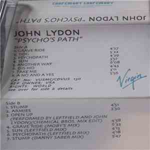 John Lydon - Psycho's Path album flac