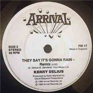 Kerry Delius - Slipping Away / They Say It's Gonna Rain album flac