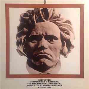 Klemperer, Beethoven, Philharmonia - Symphony 8 & 9 (Choral) Record One album flac
