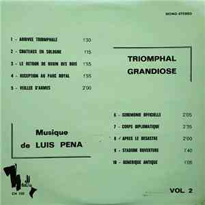 Luis Pena - Triomphal - Grandiose album flac