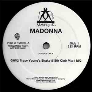 Madonna - GHV2 (Tracy Young's Shake & Stir Club Mix) album flac