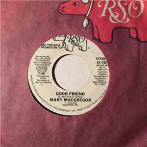 Mary MacGregor - Good Friend album flac