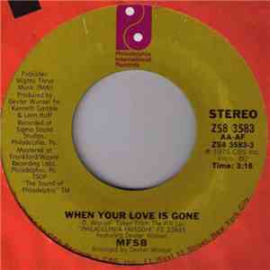 MFSB - When Your Love Is Gone album flac