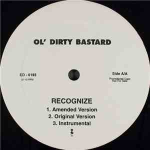 Ol' Dirty Bastard - Recognize album flac