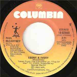 Paul McCartney With Stevie Wonder - Ebony And Ivory album flac