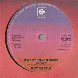 Roy Castle - Don't Cry For Me Argentina album flac
