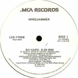 Windjammer - So Hard album flac