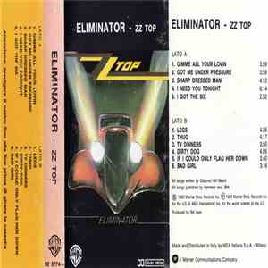 ZZ Top - Eliminator album flac