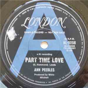 Ann Peebles - Part Time Love / I Still Love You album flac