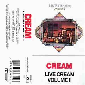 Cream  - Live Cream Volume II album flac