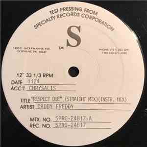 Daddy Freddy - Respect Due album flac