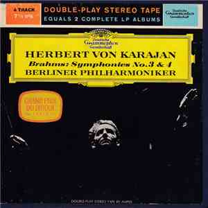 Herbert von Karajan - Brahms: Symphonies No. 3 & 4 album flac