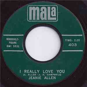 Jeanie Allen - I Really Love You / Nobody To Love Me album flac