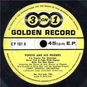 Jimmy Carroll Orchestra - Popeye And His Friends album flac