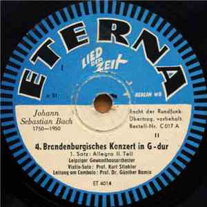 Johann Sebastian Bach - 4. Brandenburgisches Konzert In G-dur album flac
