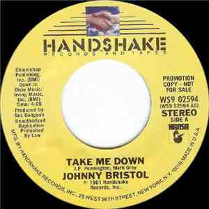 Johnny Bristol - Take Me Down album flac