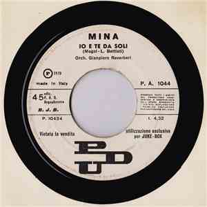 Mina - Io E Te Da Soli album flac