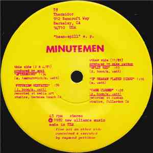 Minutemen - "Bean-Spill" E. P. album flac