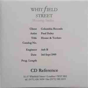 Paul Daley - House & Techno album flac