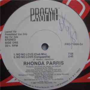 Rhonda Parris - No No Love album flac