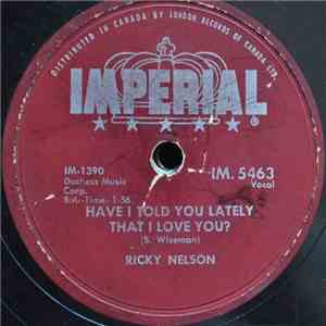 Ricky Nelson  - Be-Bop Baby / Have I Told You Lately That I Love You? album flac