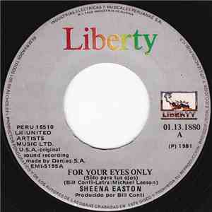 Sheena Easton - For Your Eyes Only / Runaway album flac