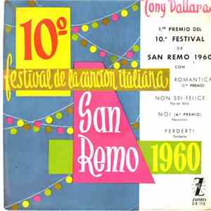 Tony Dallara - 10º Festival De San Remo 1960 album flac