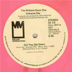 Universe City - Can You Get Down album flac