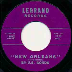 U.S. Bonds - New Orleans / Please Forgive Me album flac