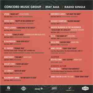 Various - Concord Music Group | May AAA | Radio Single album flac