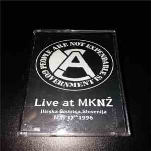 Aus-Rotten - Live At MNKZ, Slovenija May 17th 1996 album flac