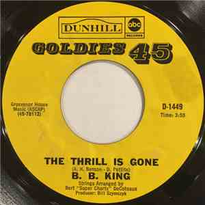 B. B. King - The Thrill Is Gone / So Excited album flac