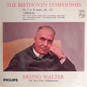 Beethoven - Frances Yeend, Martha Lipton, David Lloyd , Mack Harrell, The Westminster Choir, John Finley Williamson, Bruno Walter, The New York Philharmonic - No. 9 In D Minor, Op. 125 'Choral' album flac